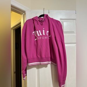 Magenta pink juicy hoodie sports